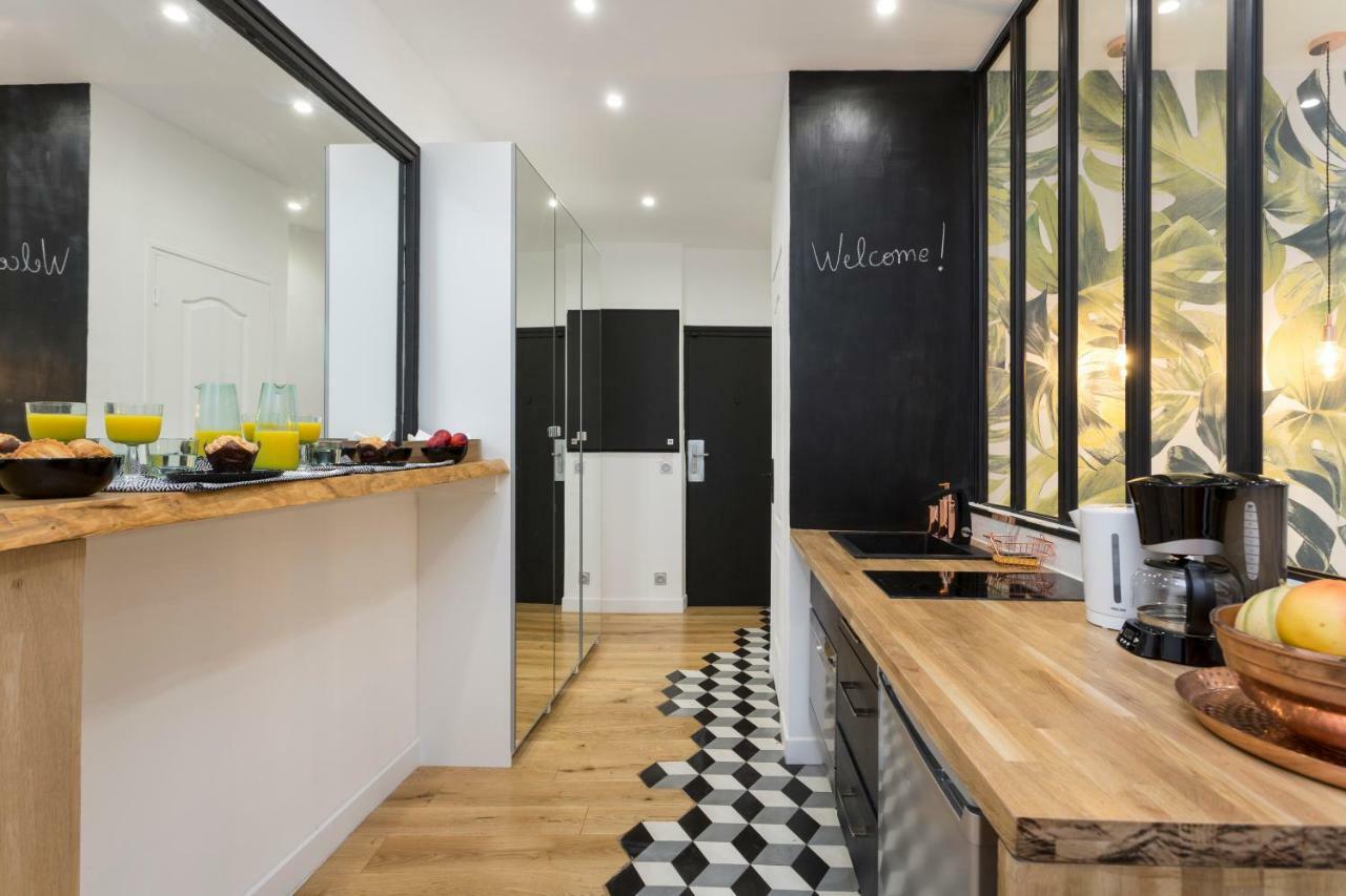 Ferienwohnung Studio d'architecte au pied de Tour Eiffel  Paris Exterior foto